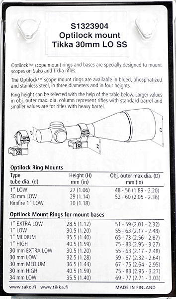 Optilock Ringmount