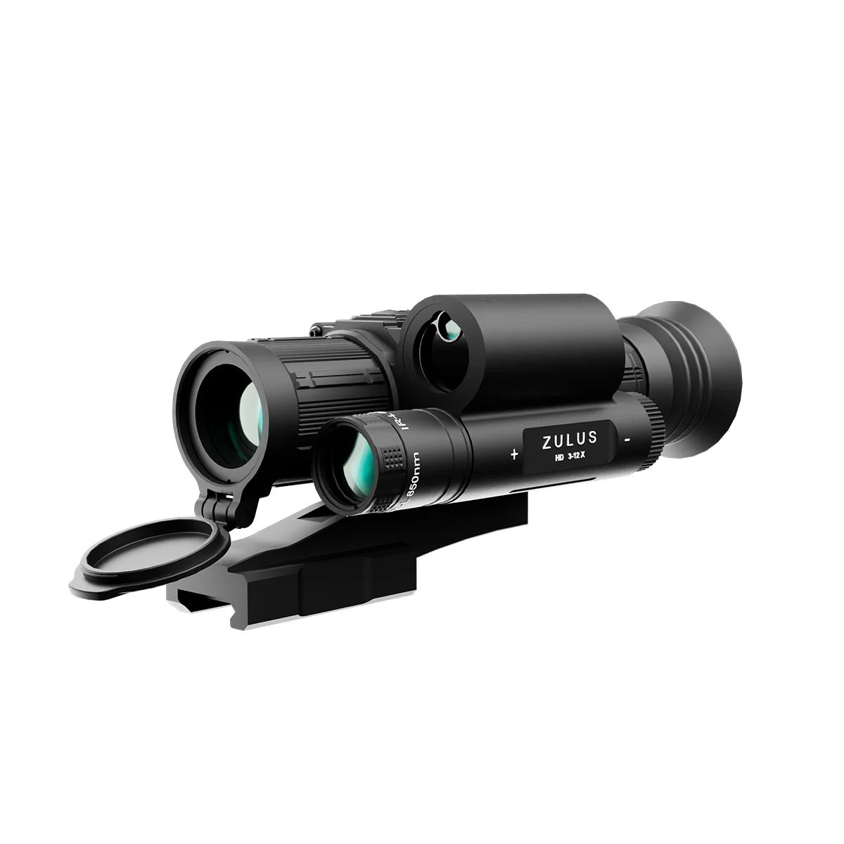 DNT Zulus HD 3-12x LRF Mörkersikte Med Laseravståndsmätare 1 ST