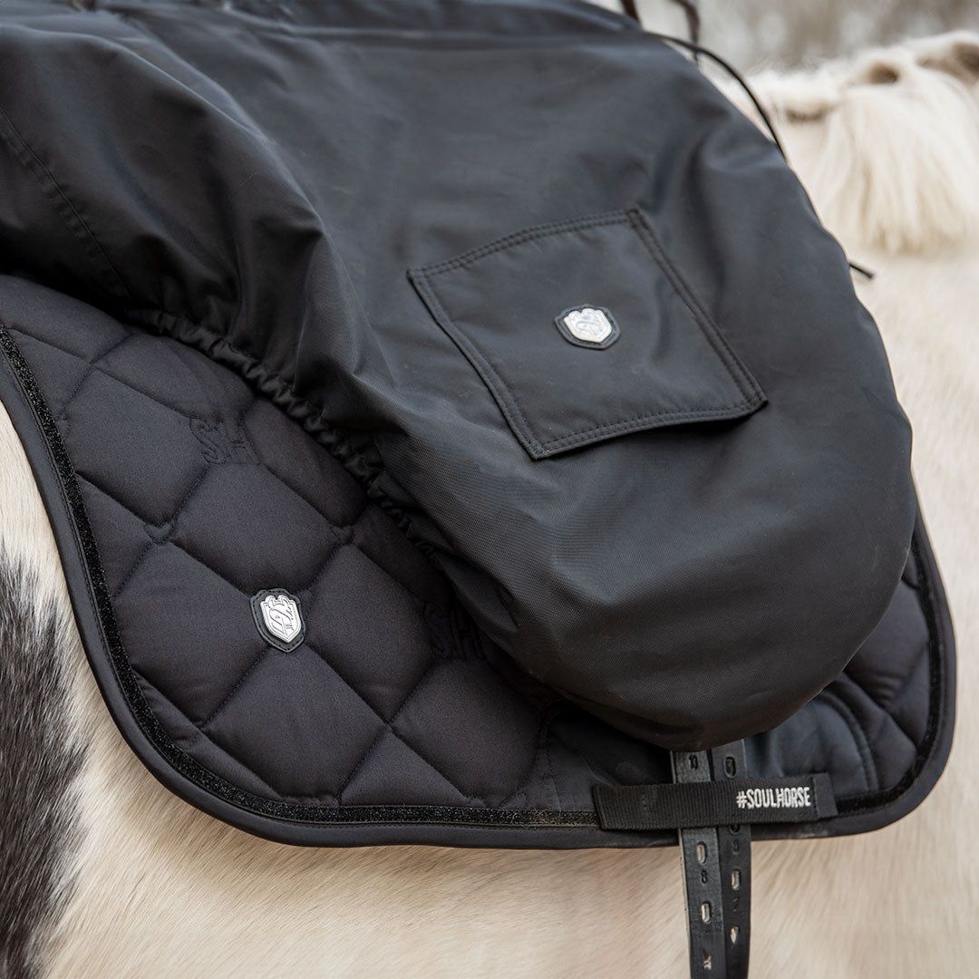 Sadelskydd Classig Svart SVART / ONE SIZE
