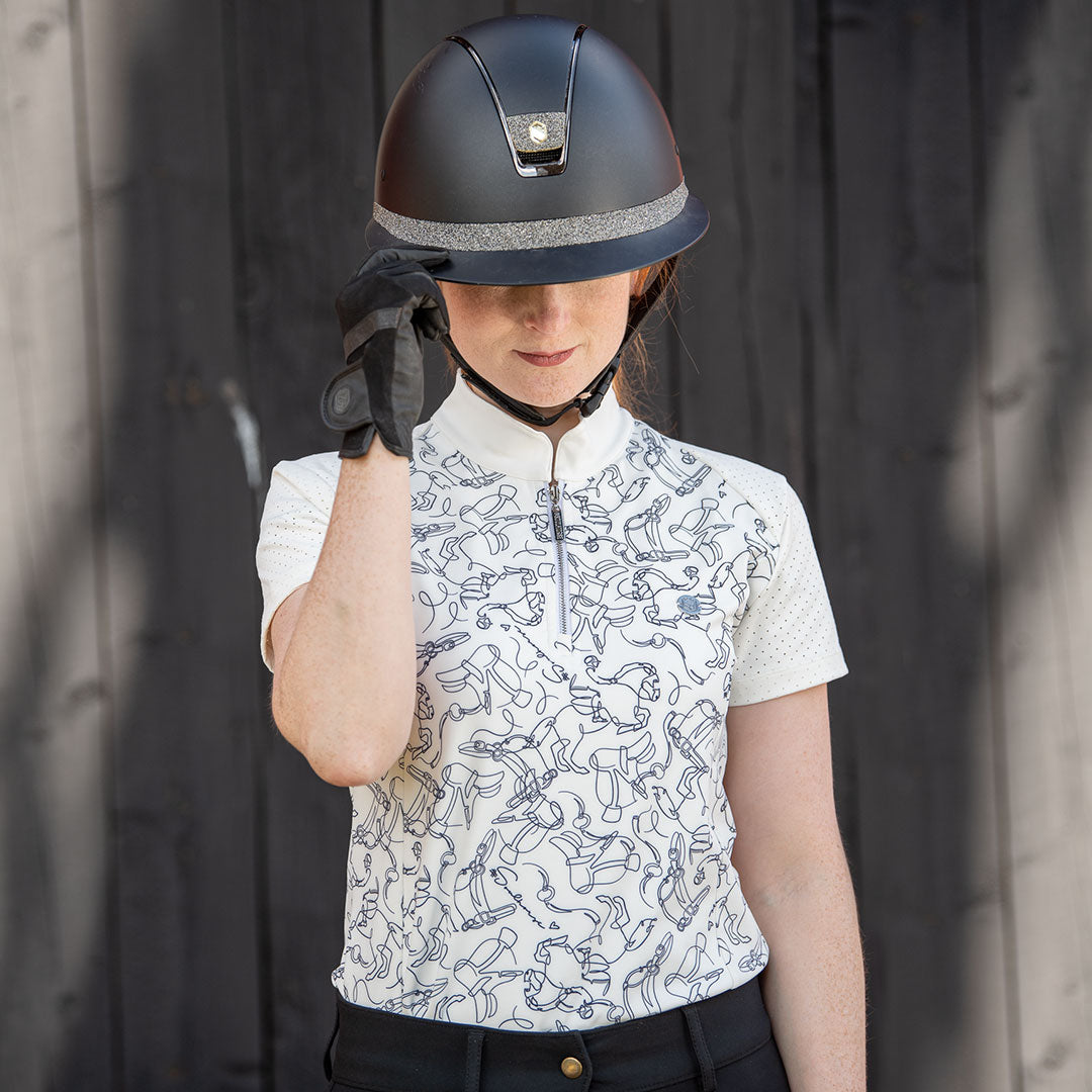 Polotröja med funktion ONE LINE WHITE / XS