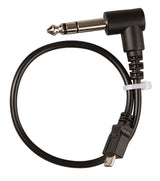 1/4" Z LYNK Headphone Cable Connector SVART / EN STL