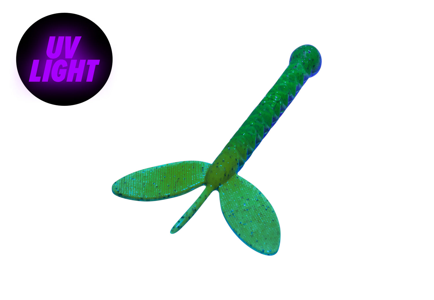 NATC Priness Dragonfly 6-pack MOTOROIL GLITTER / 9CM / 4,5G