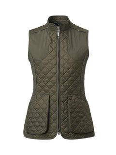 Dunsley Quilted Vest Dam GRÖN / 34W