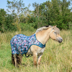 Walker-Flugtäcke Crazy Connection BLUE/PETROL/ROSE / 105 CM