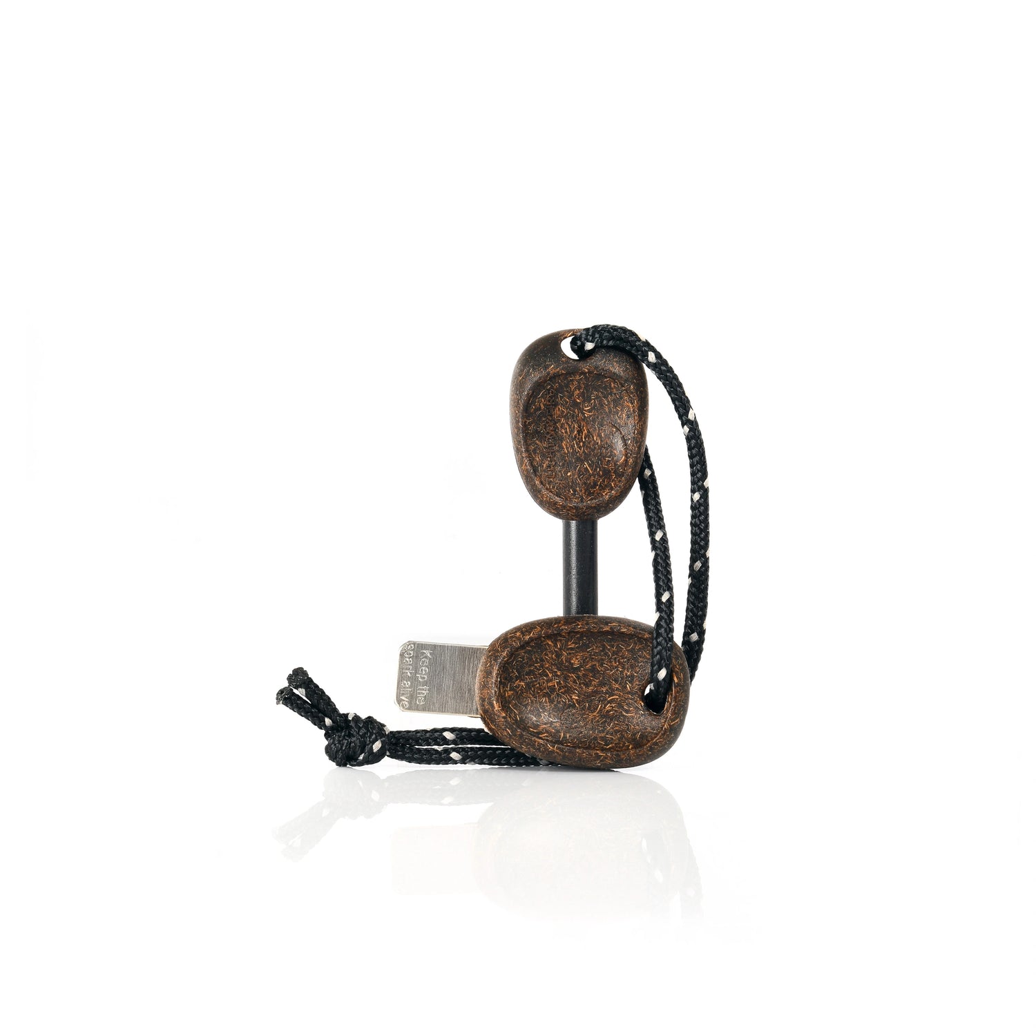 Swedish FireSteel army 2in1 COCOSHELL / EN STL