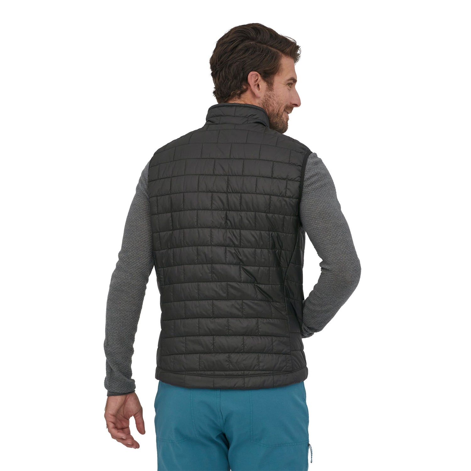 Men's Nano Puff Vest BLACK / XS