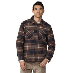 Men's LW Insulated Fjord Flannel Shirt OUTDOOR: MOLASSES BROWN / XS