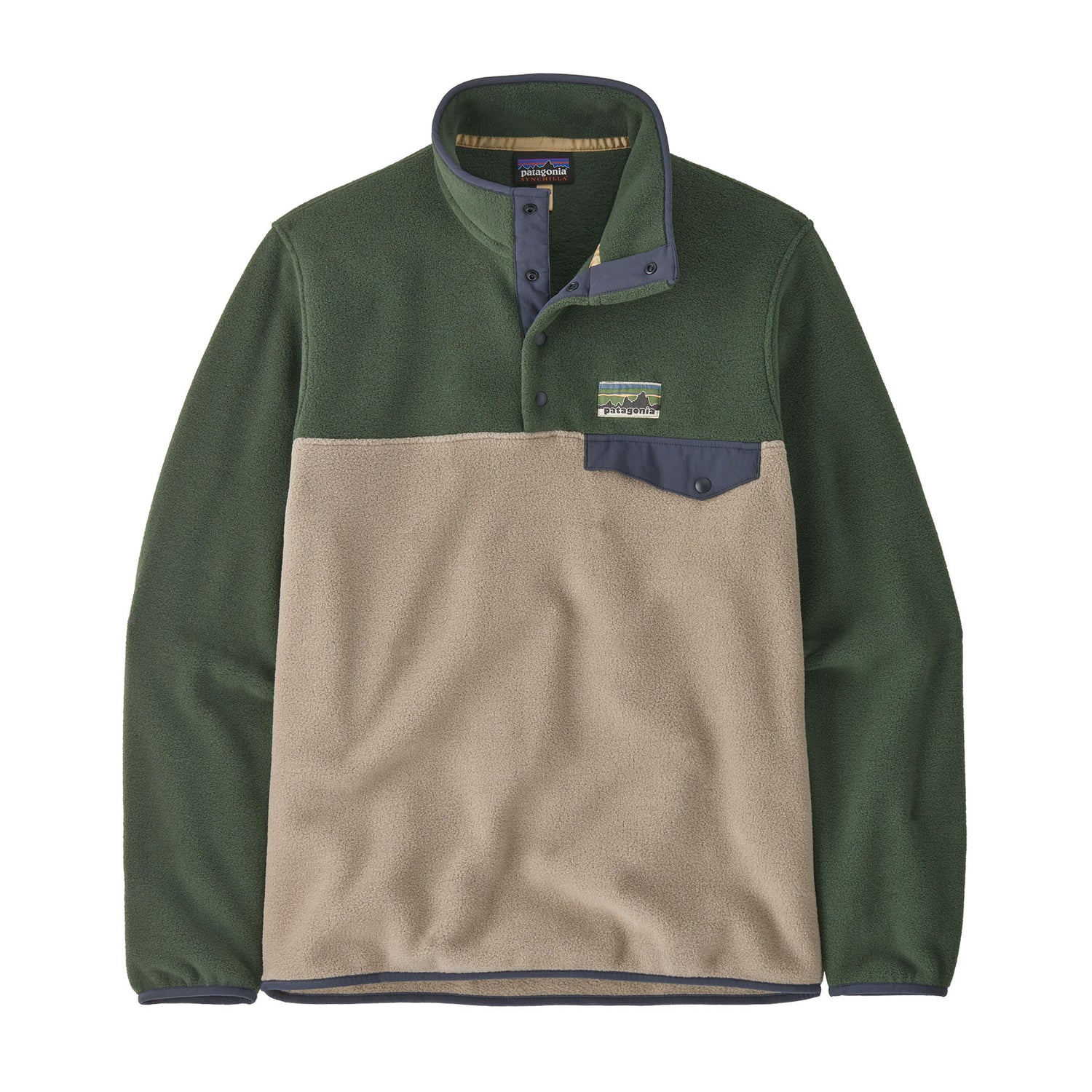 Men's LW Synchilla Snap-T P/O SEABIRD GREY / XS