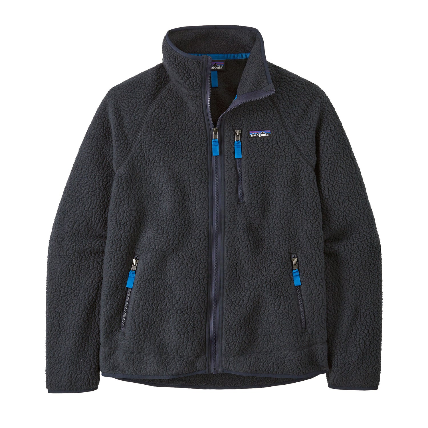 Men's Retro Pile Fleece Jacket PITCH BLUE W/ENDLESS BLUE / XS