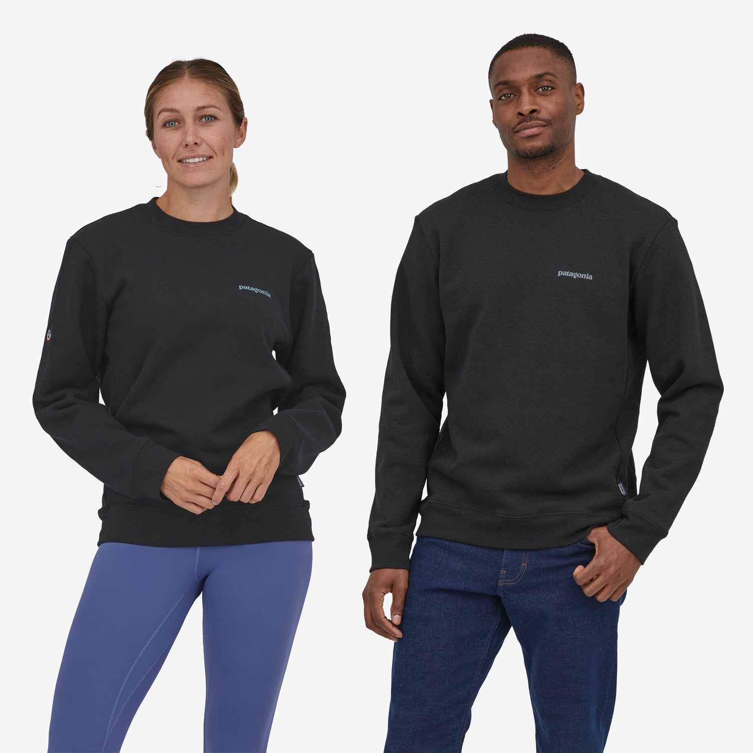 Fitz Roy Icon Uprisal Crew Sweatshirt INK BLACK / XXS