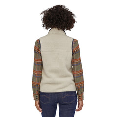 Women's Retro Pile Vest PELICAN / XS