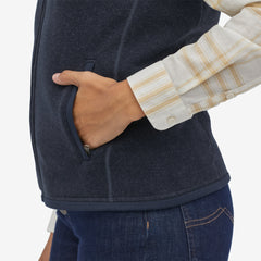 Women's Better Sweater Fleece Vest NEW NAVY / XS
