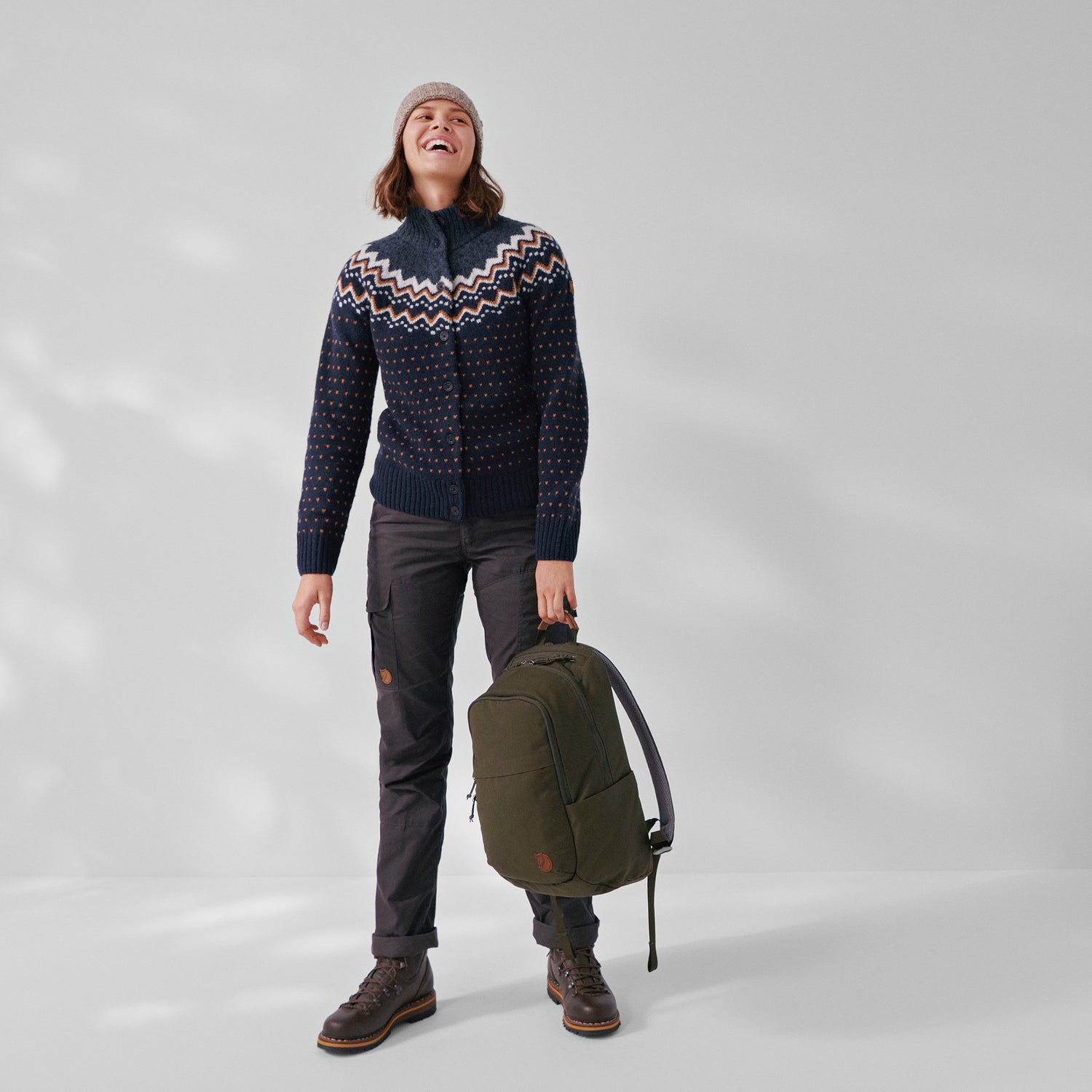 Övik Knit Cardigan Women DARK NAVY / S