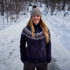 Övik Knit Cardigan Women DARK NAVY / S