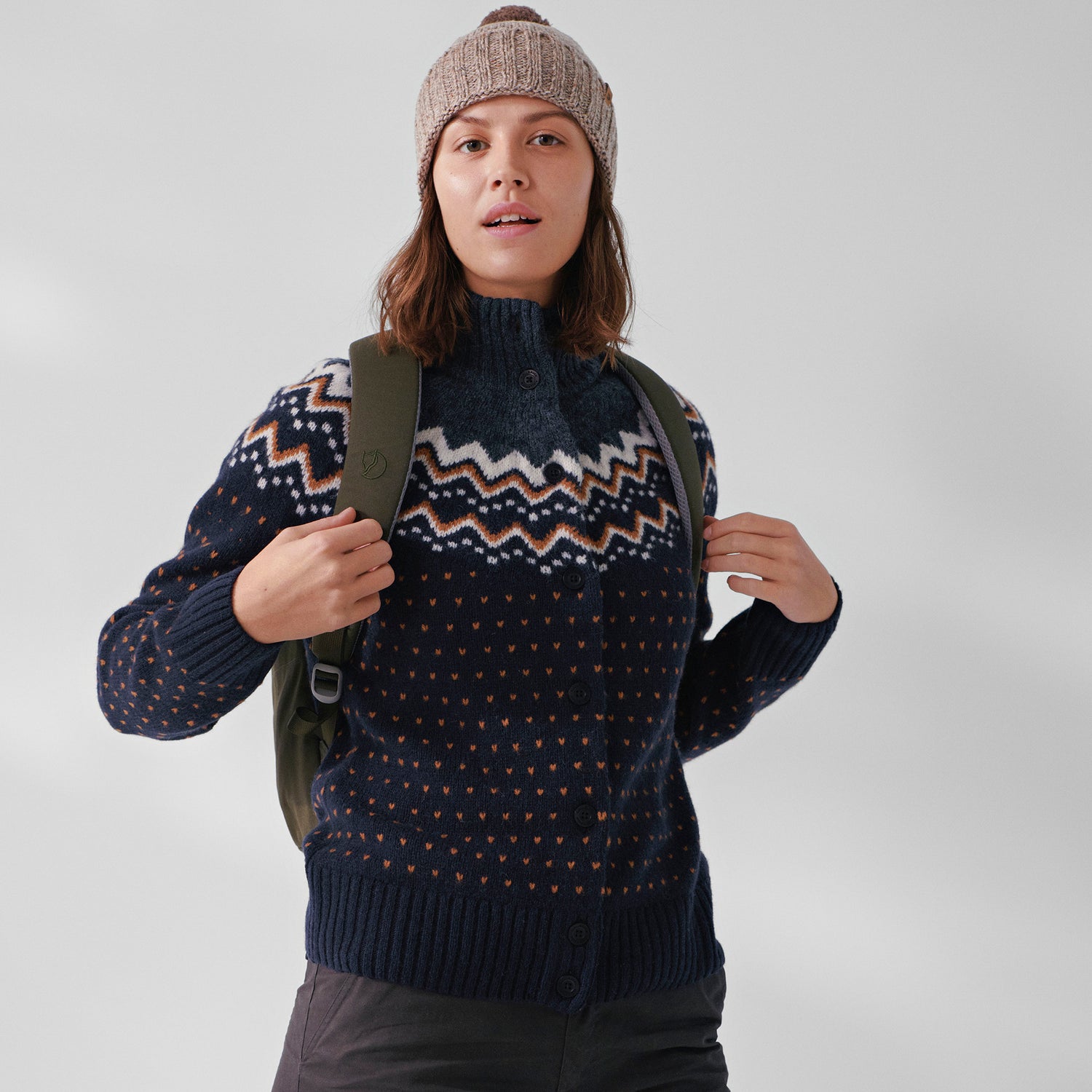 Övik Knit Cardigan Women DARK NAVY / S