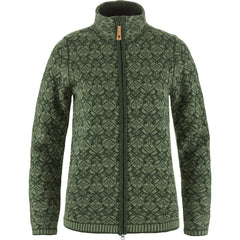 Snow Cardigan Women DEEP FOREST / S