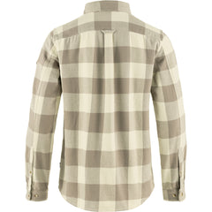 Övik Heavy Flannel Shirt Women FOG-CHALK WHITE / S