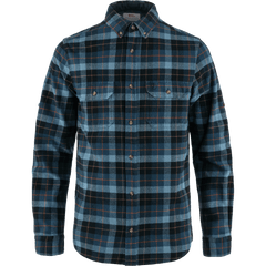 Singi Heavy Flannel Shirt Men DARK NAVY-INDIGO BLUE / S