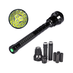 Amber Rhino PRO 225W - ENDAST ficklampa SVART / ONE SIZE