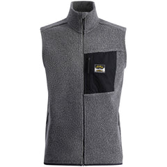 Flok Wool Mens Pile Vest GRANITE / XL