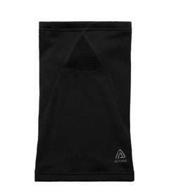 DoubleWool Neckgaiter JET BLACK / EN STORLEK