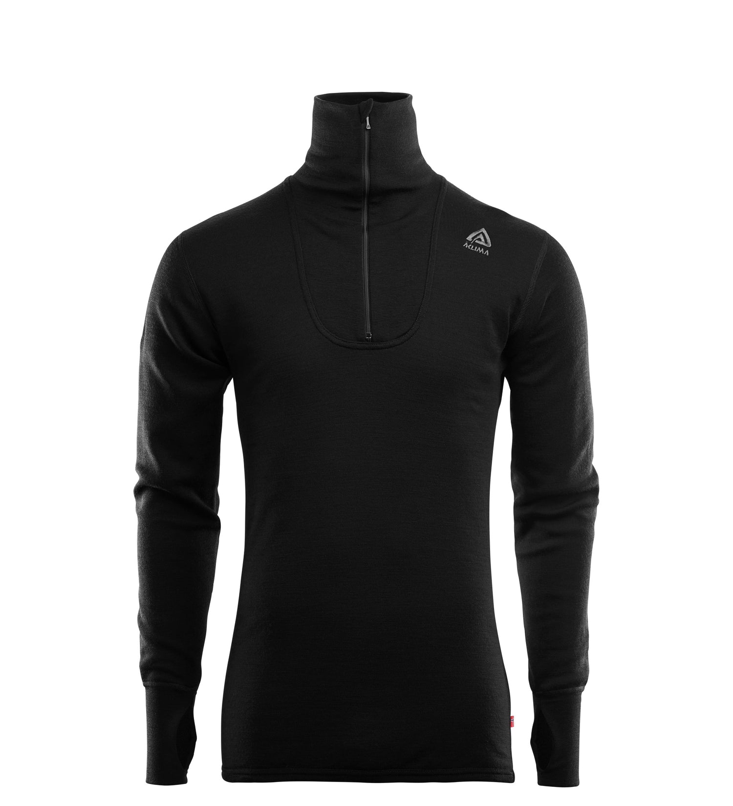 DoubleWool Polo Men JET BLACK/MARENGO / XS