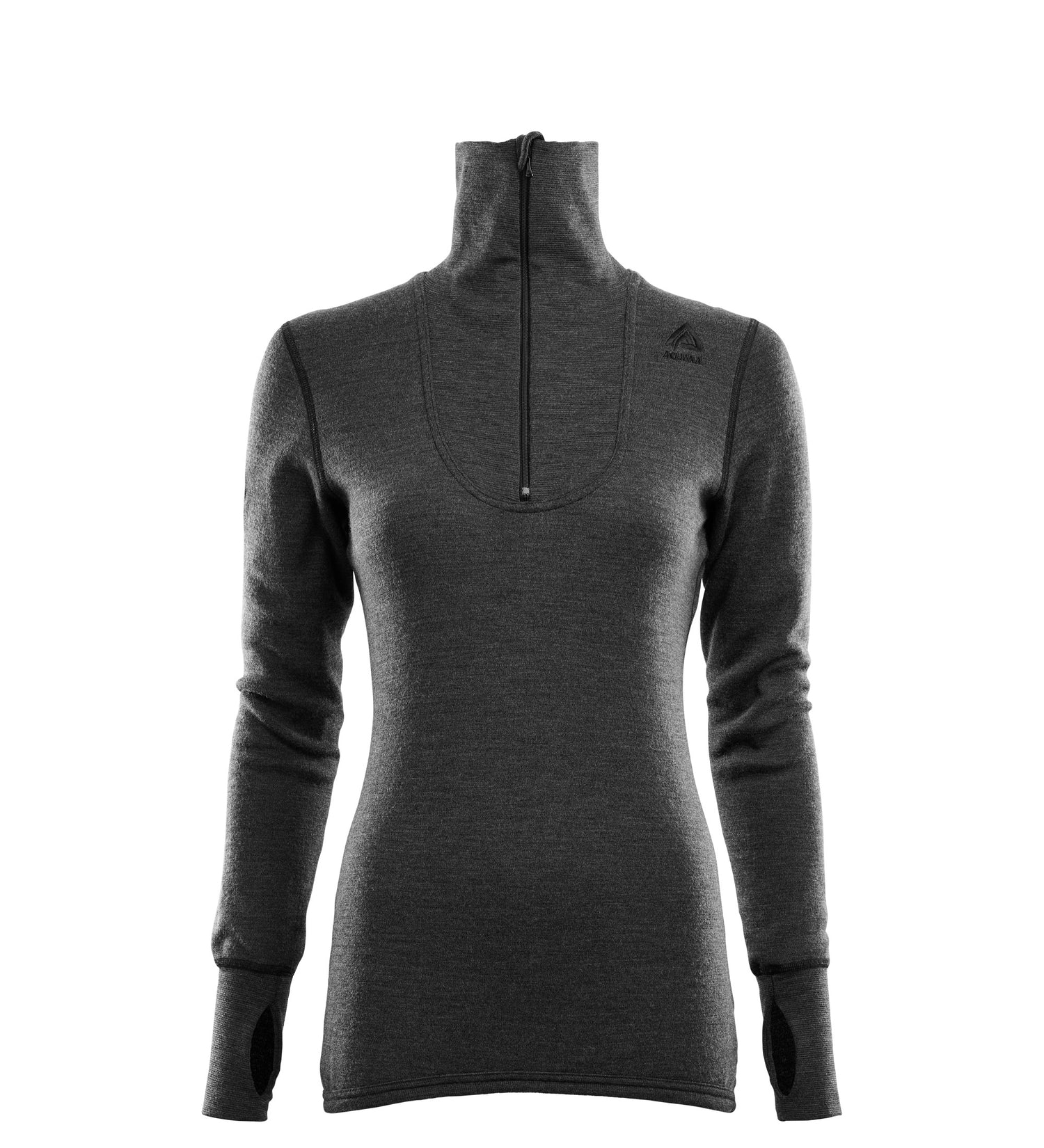 DoubleWool Polo Women MARENGO/JET BLACK / XS