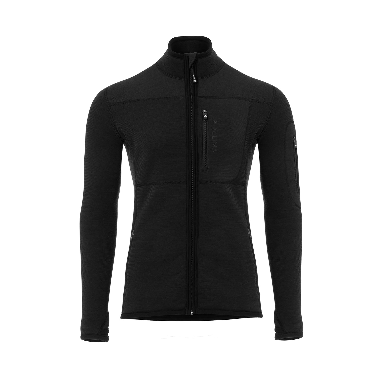 FleeceWool V2 Jacket Men JET BLACK / XS