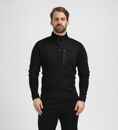 FleeceWool V2 Jacket Men JET BLACK / XS