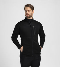 FleeceWool V2 Jacket Men JET BLACK / XS