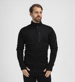 FleeceWool V2 Jacket Men JET BLACK / XS