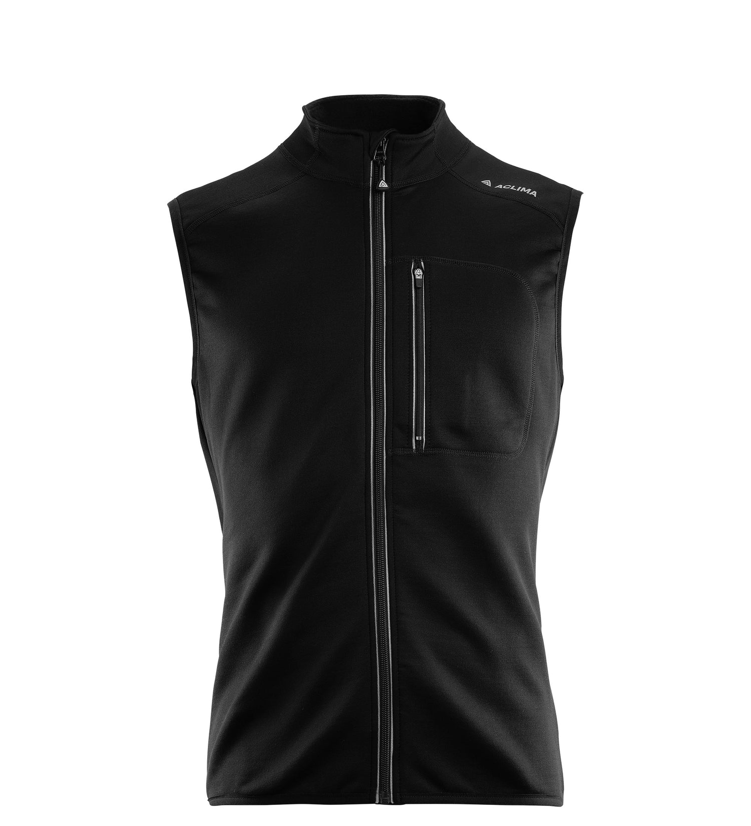 WoolShell Vest Men JET BLACK / XS