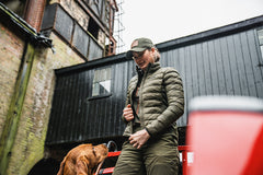 Therma Jacka - Dam LIGHT PINE / XS