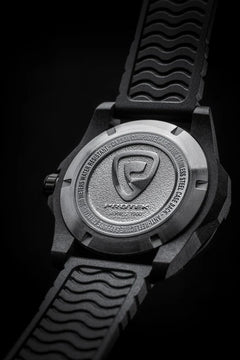 Carbon Composite Dive Series 1001 Svart Med Svart Armband SVART MED SVART ARMBAND / 1 ST
