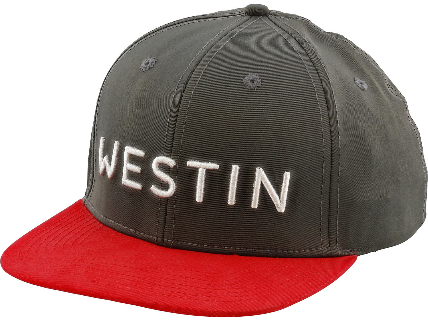 Smooth Viking Cap GREY/RED / ONE SIZE