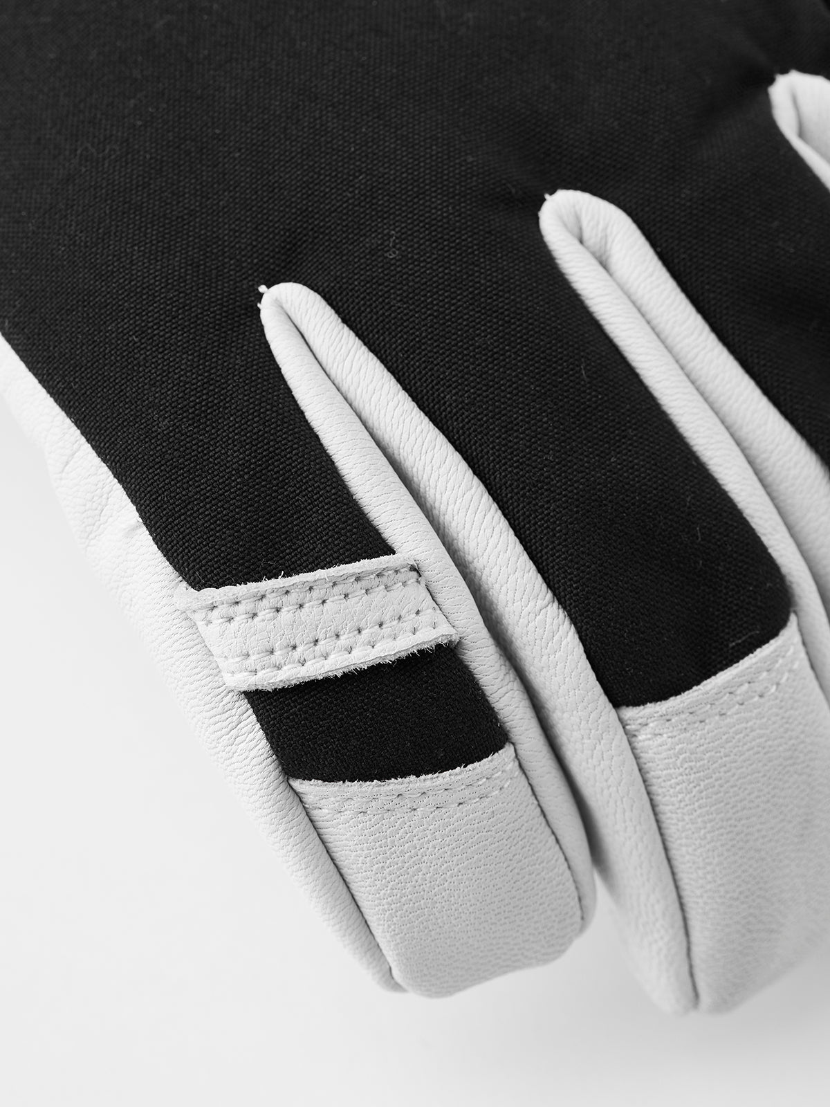 Army Leather Heli Ski - 5 finger BLACK / 5