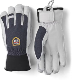 Army Leather Patrol - 5 finger NAVY / 6