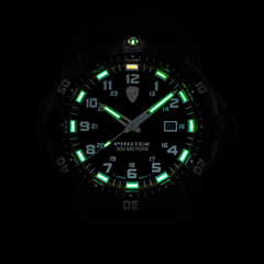 Carbon Composite Dive Series 1002R Svart Röd Med Rött Armband SVART RÖD MED RÖTT ARMBAND / 1 ST