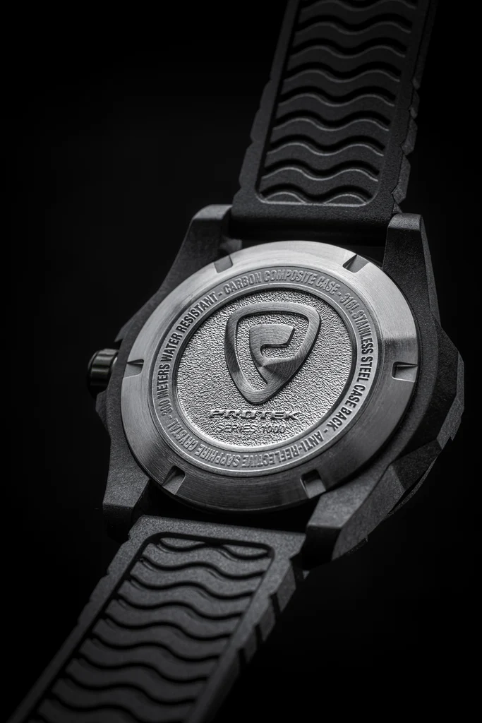 Carbon Composite Dive Series 1005 Svart Grön Med Svart Armband SVART GRÖN MED SVART ARMBAND / 1 ST