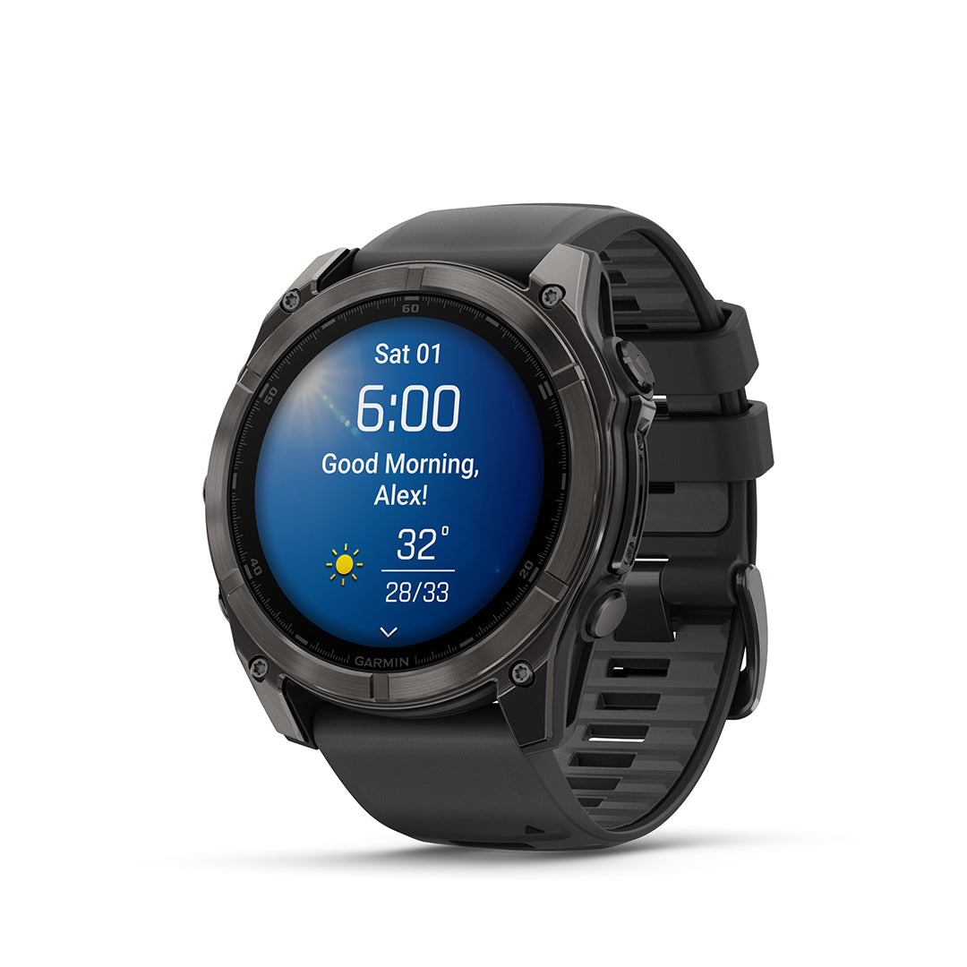 Fenix 8 AMOLED Sapphire 51 mm TITANIUM/BLACK / ONE SIZE