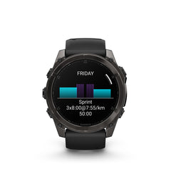 Fenix 8 AMOLED Sapphire 51 mm TITANIUM/BLACK / ONE SIZE
