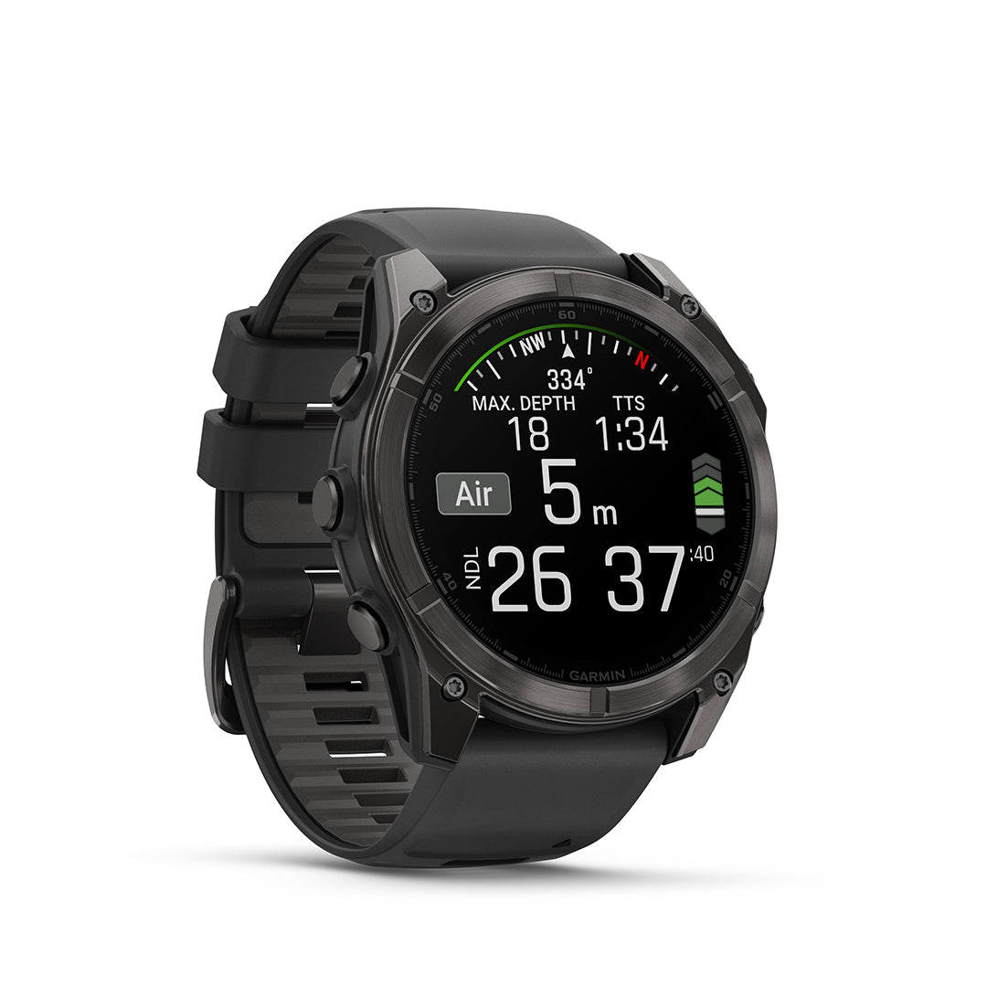 Fenix 8 AMOLED Sapphire 51 mm TITANIUM/BLACK / ONE SIZE