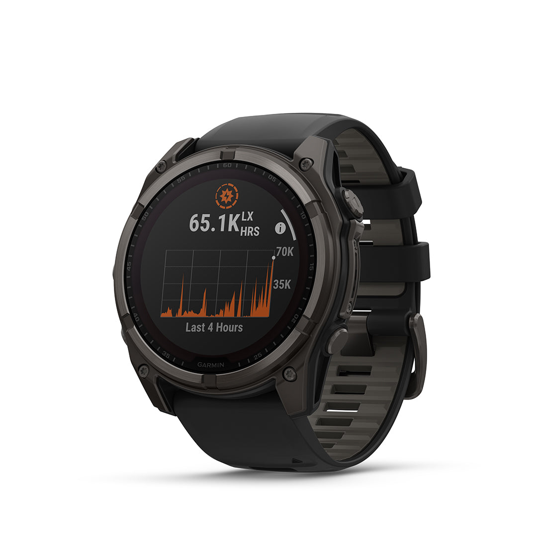 Fenix 8 Solar Sapphire 51 mm TITANIUM/BLACK / ONE SIZE