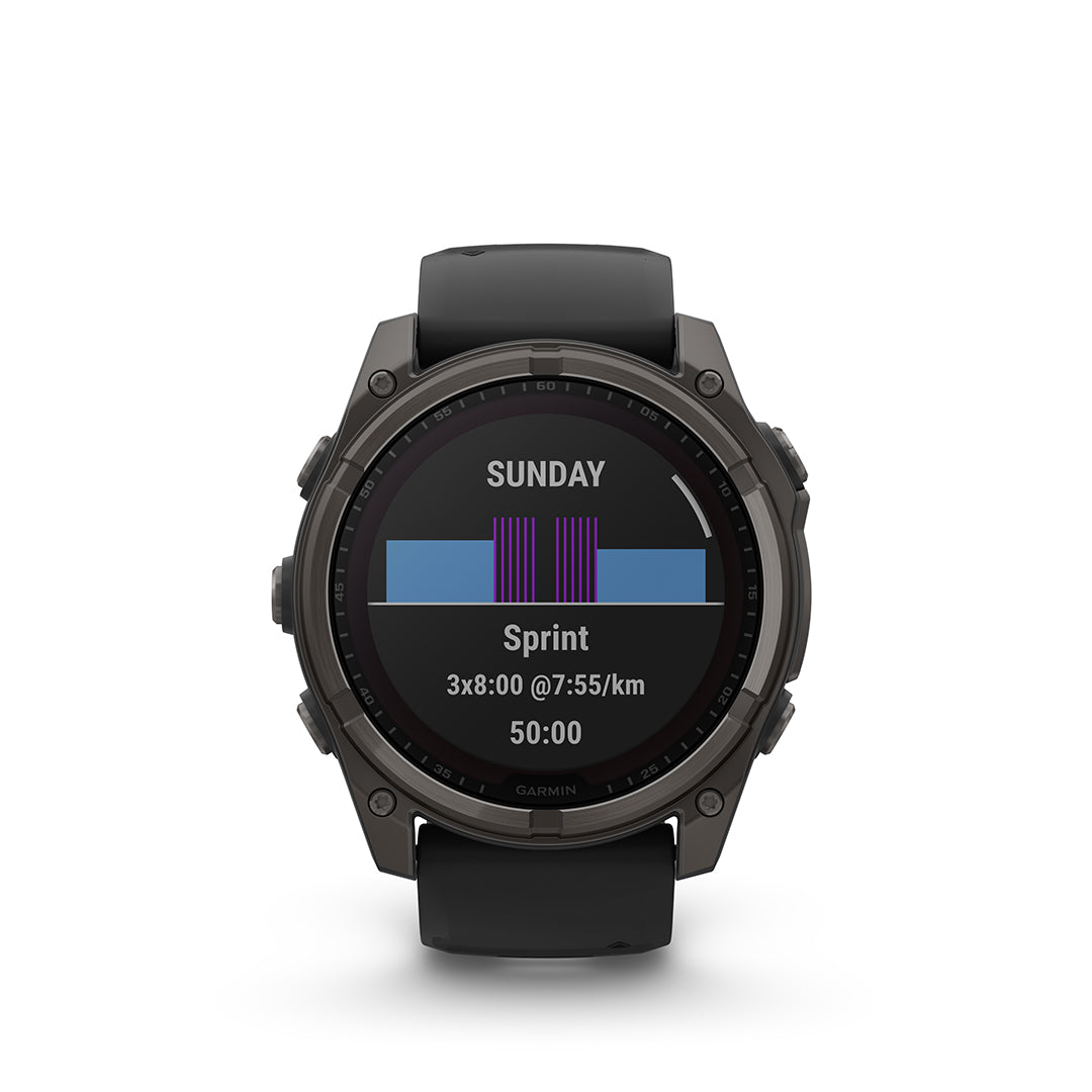 Fenix 8 Solar Sapphire 51 mm TITANIUM/BLACK / ONE SIZE