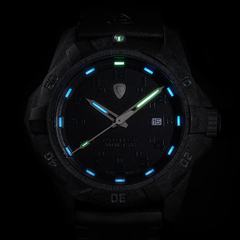 ProTek Dive Series 2000 Stål BORSTAT STÅL SVART URTAVLA SVART ARMBAND / 1 ST / EN STL