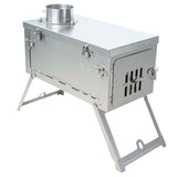 Fastfold PLUS Titanium Nested Pipe Camping Stove MEDIUM