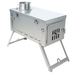 Fastfold PLUS Titanium Nested Pipe Camping Stove MEDIUM