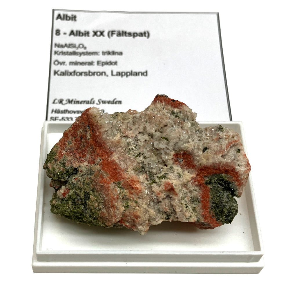 Mineralsamling med 25 stuffer, fyndortsmärkta EN STL
