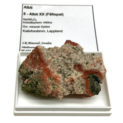 Mineralsamling med 25 stuffer, fyndortsmärkta EN STL