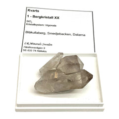 Mineralsamling med 25 stuffer, fyndortsmärkta EN STL